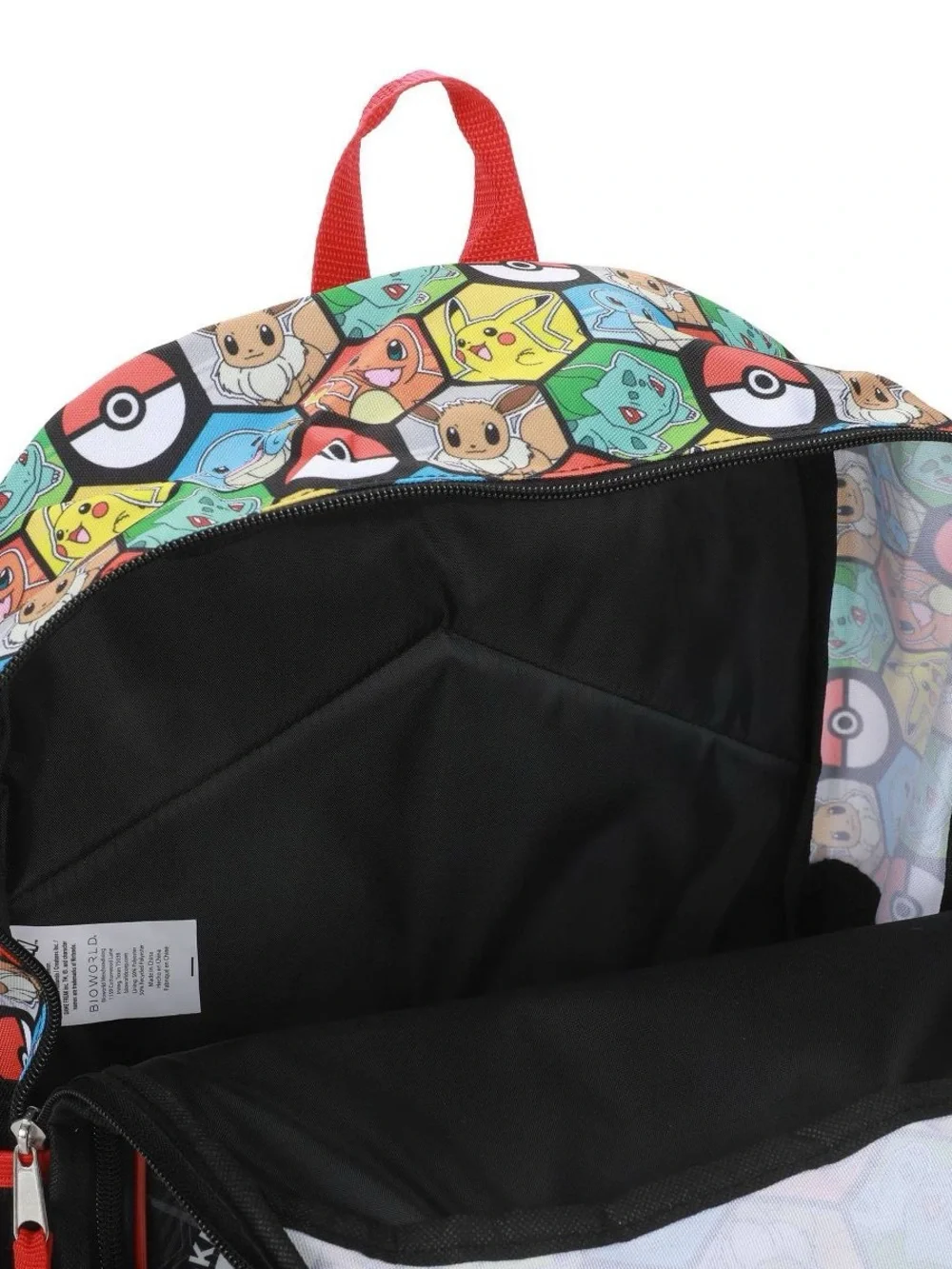 Pokémon Pikachu & Starter Friends Kids Backpack - Yellow/Black T1